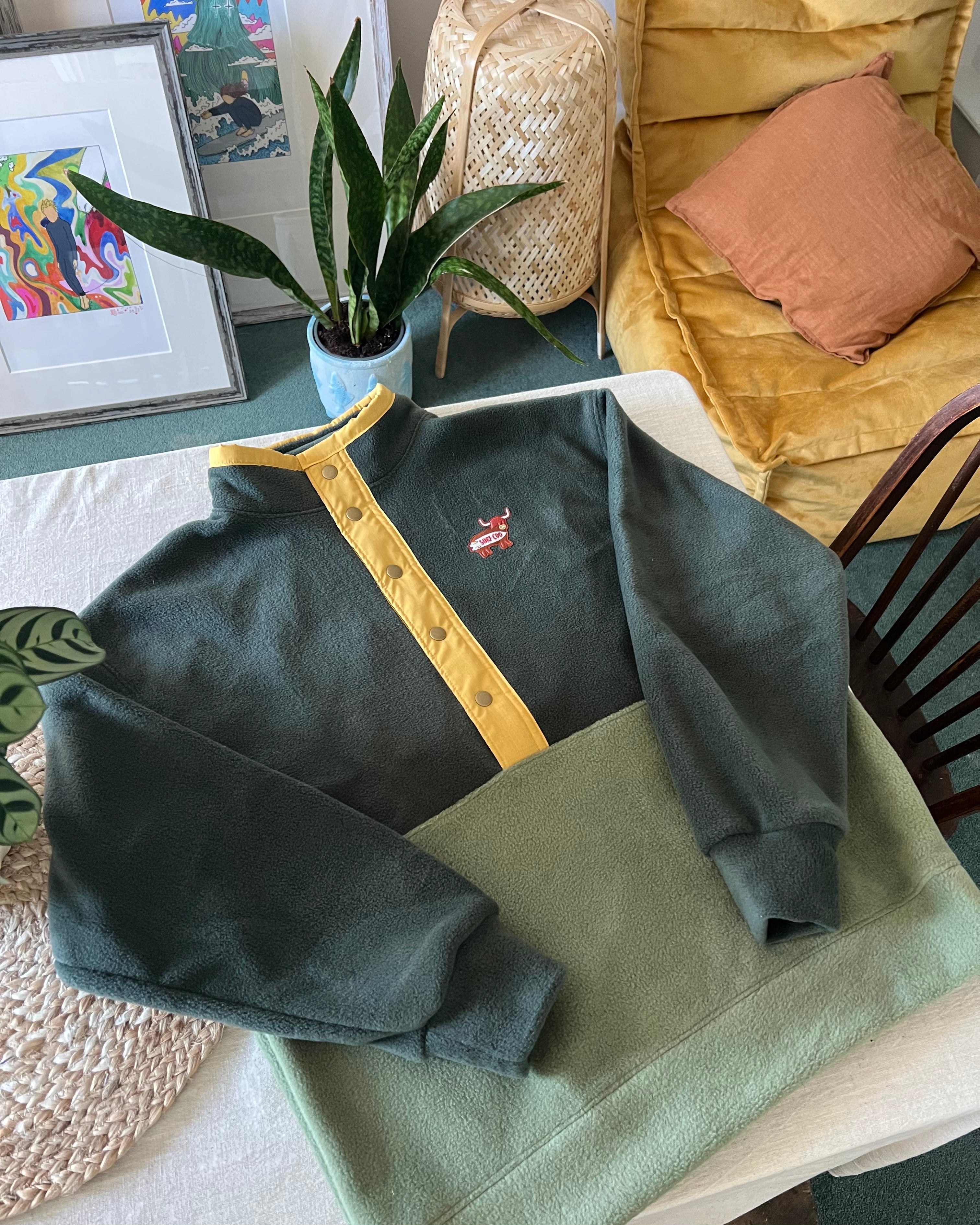 Dark on sale green fleece